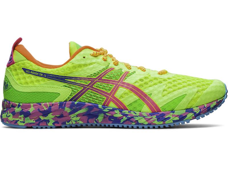 Pánské Běžecké Boty Asics GEL-NOOSA TRI 12 Zelene 74025ATLV